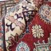 Tappeto Kazak Pashmi in stile caucasico antico, perfetto per ambienti dal gusto etnico