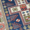 Tappeto Shirwan con decorazioni varie e vello di lana rasato a mano di alta qualit&agrave;