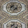Tappeto Bukhara con fantasia geometrica ispirata ai tappeti orientali