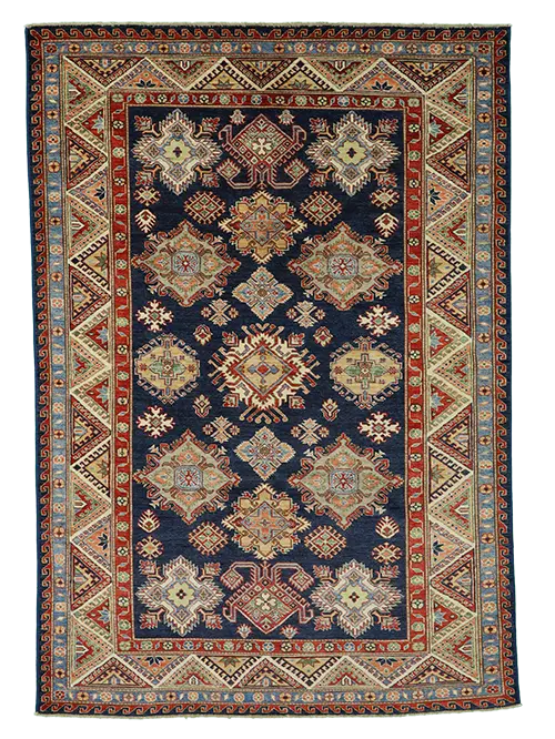 Tappeto Kazak Pashmi Extra dallo stile orientale tradizionale